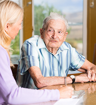 Palliative Consultation with patient