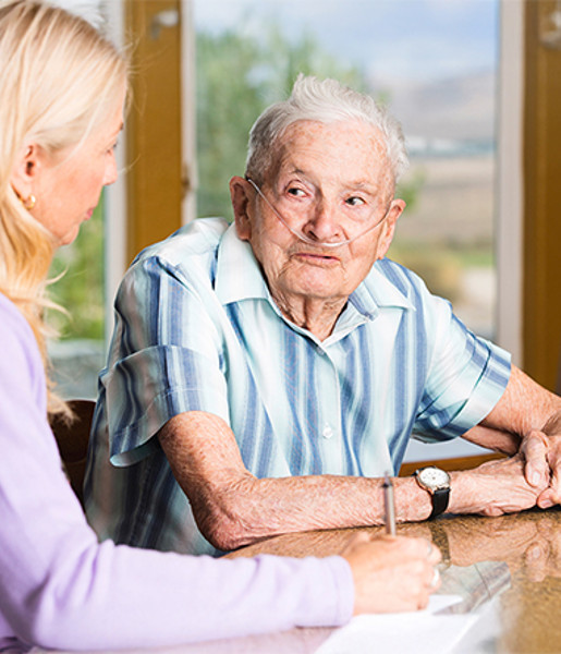 Palliative Consultation with patient